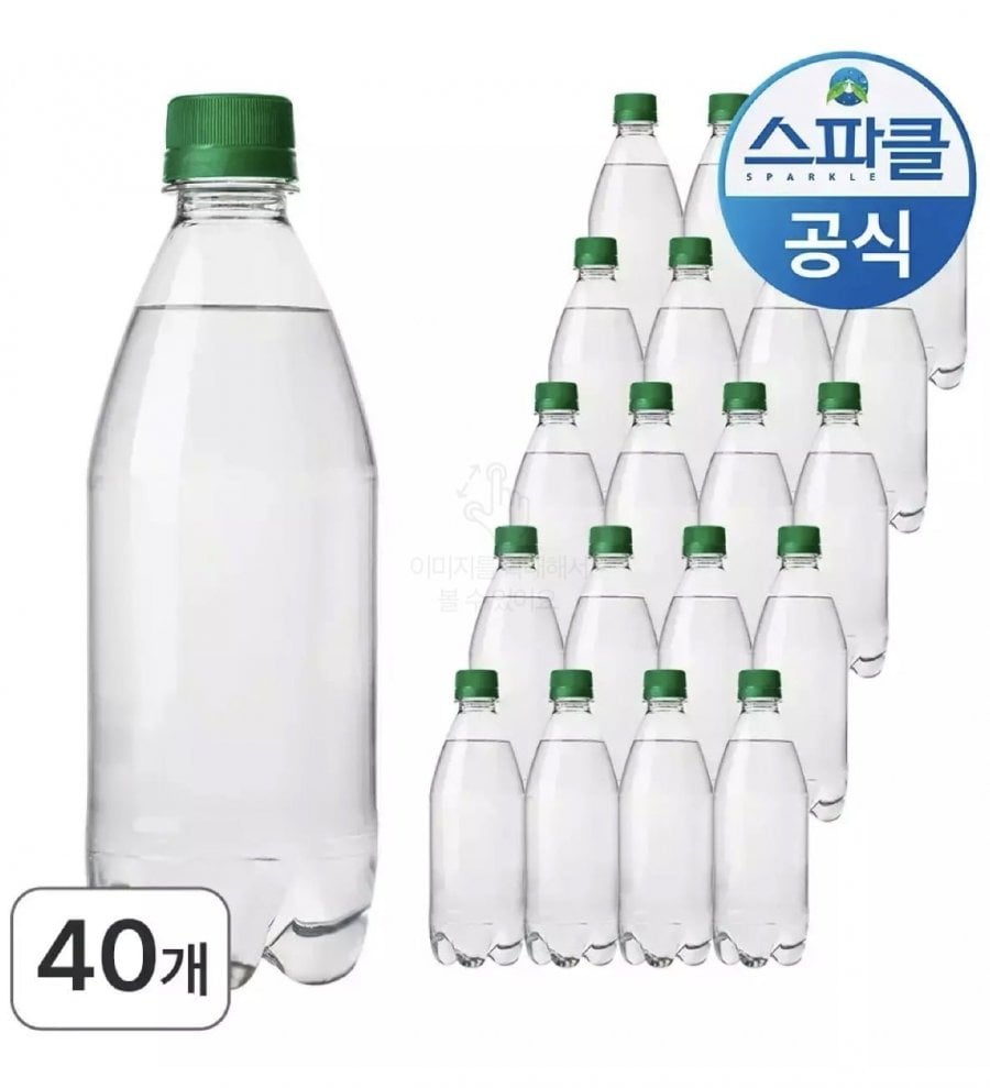 스파클 스파클링 탄산수 플레인 500mL 40병