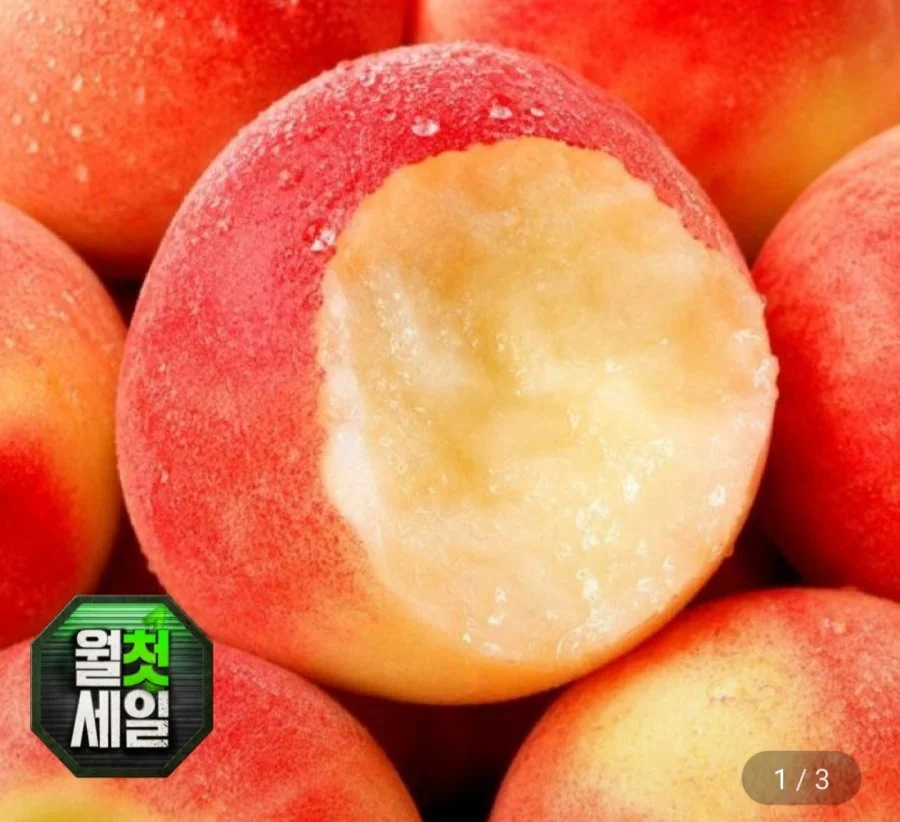 대극천 복숭아 2kg 중대과