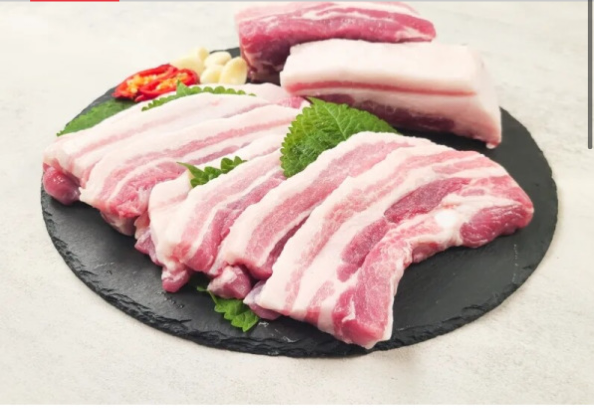 국내산 한돈 생삼겹 1kg