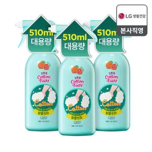 발을씻자 풋샴푸 510ml 3개 (큰 통 개당 4,440원)