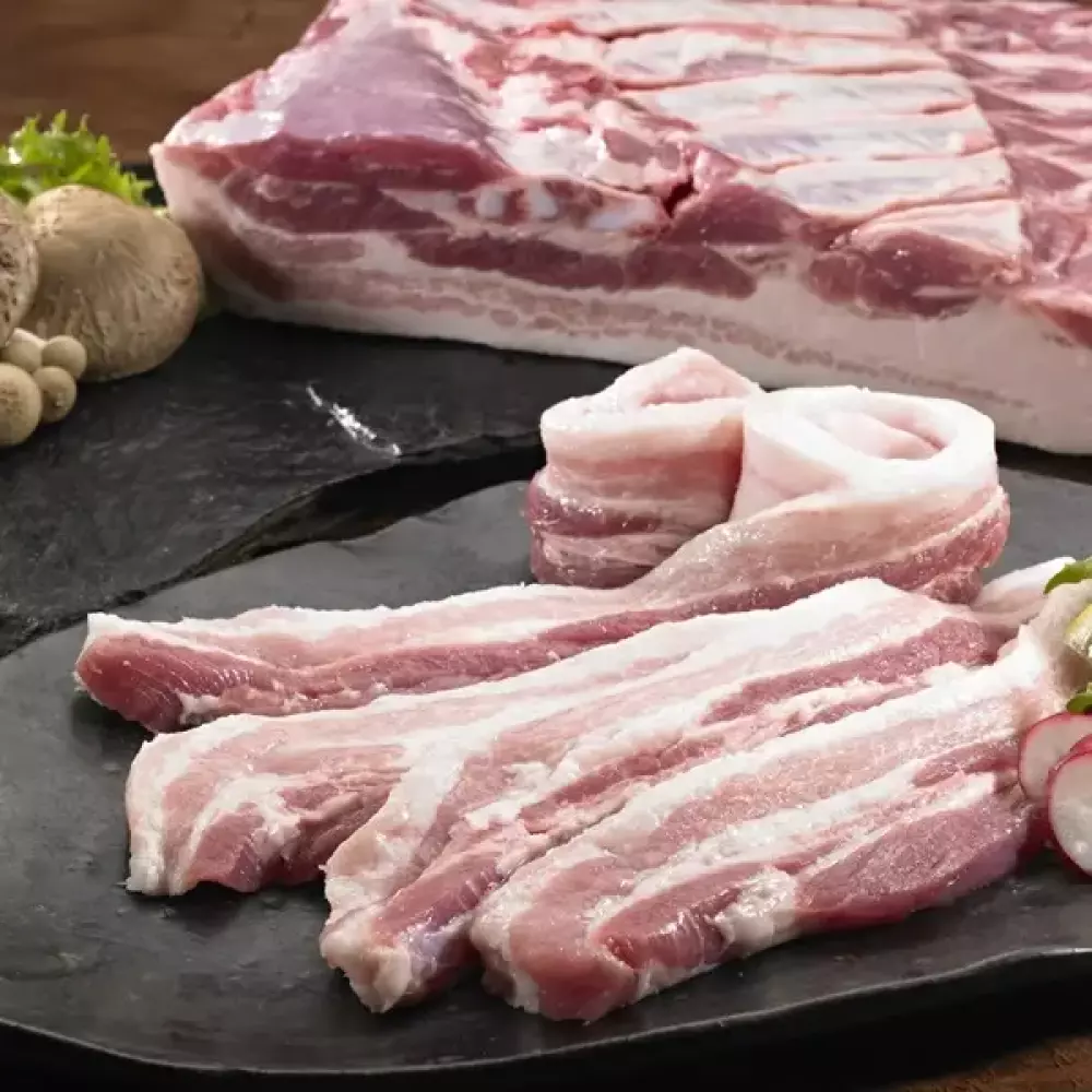 국내산 한돈 생삼겹 1kg