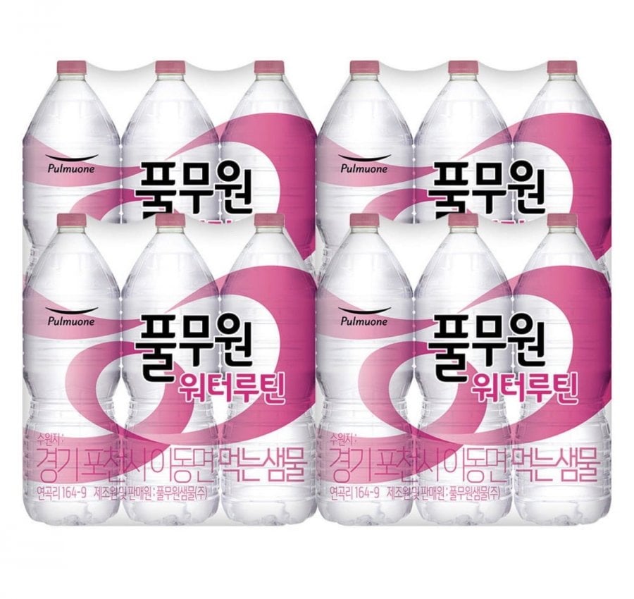 풀무원 워터루틴 생수 2L, 24개