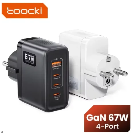 토키 GaN PPS PD3 67W 접지 4포트 멀티충전기