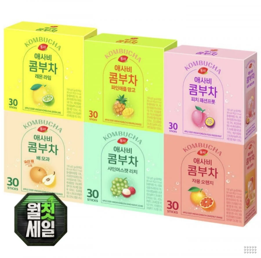 동서 애사비 콤부차 30T 2개