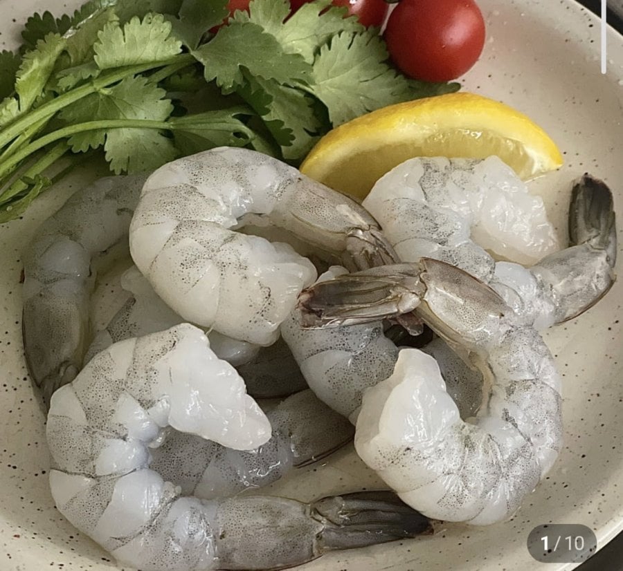 칵테일새우 흰다리새우살 냉동 21-25 900g 2개