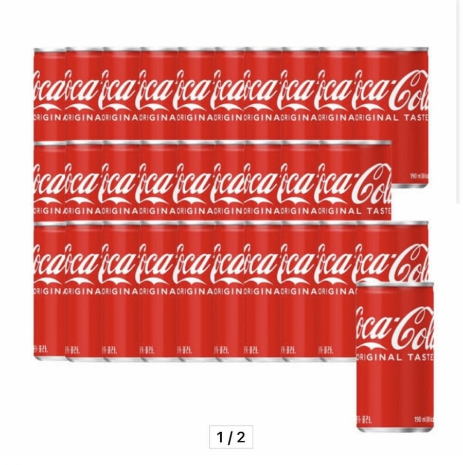 코카콜라 190ml 30캔