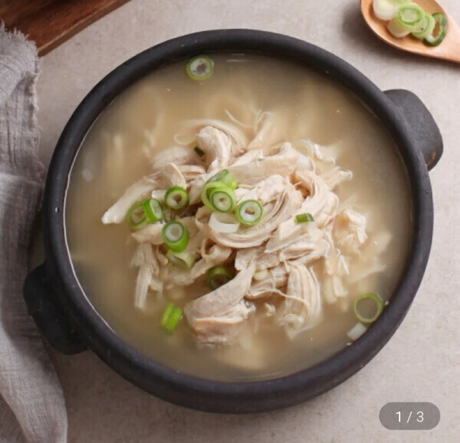 사리원 국내산 닭곰탕 600g 3팩