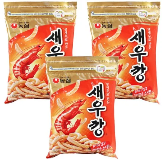 새우깡, 400g, 3개