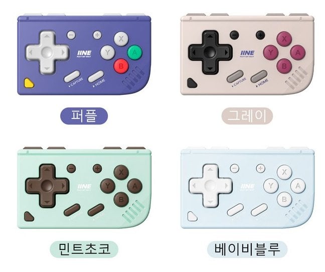 이이네 레트로 아난케 2세대 무선 컨트롤러 리더기 닌텐도게임패드