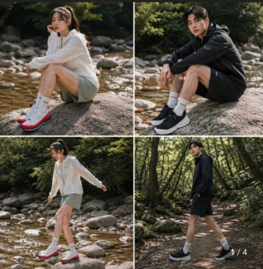 아이더 고어텍스 퀀텀 에어로 쿠쉬 트레킹화 워킹화