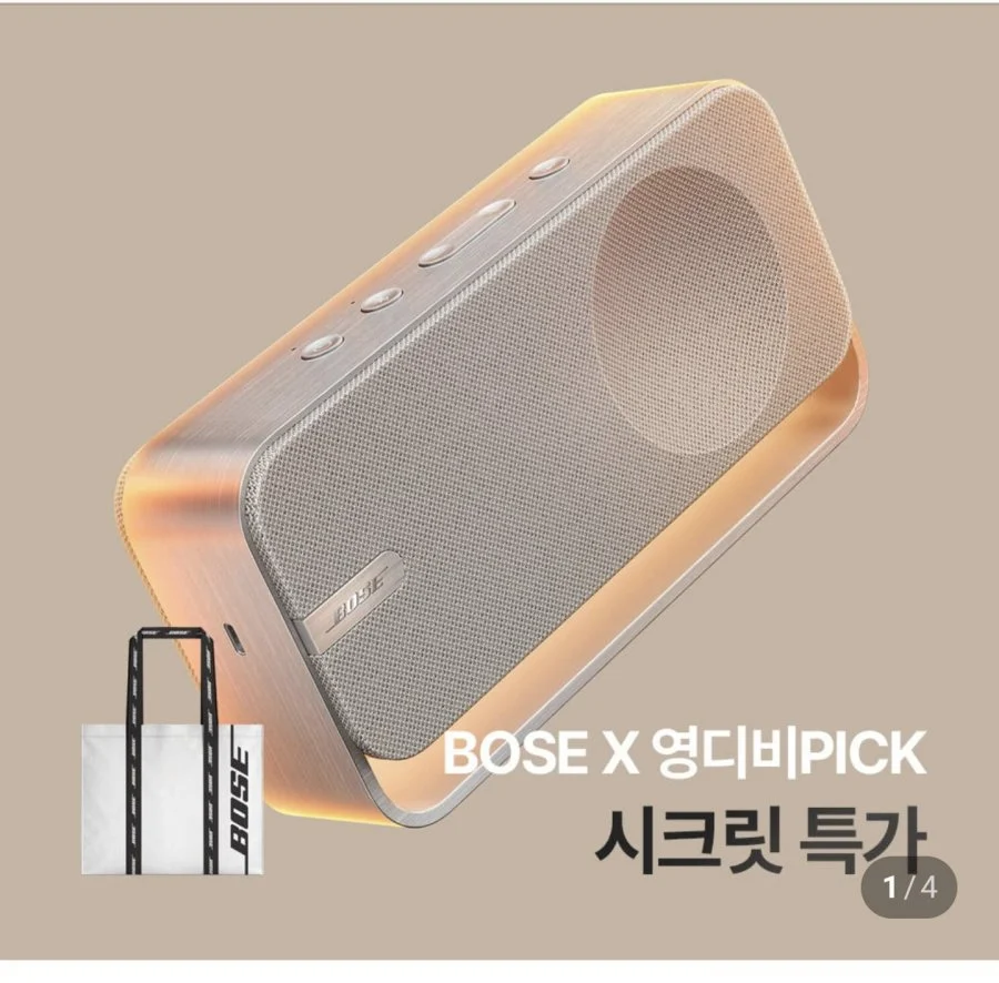 보스 사운드링크 홈 블루투스 스피커+리유저블백