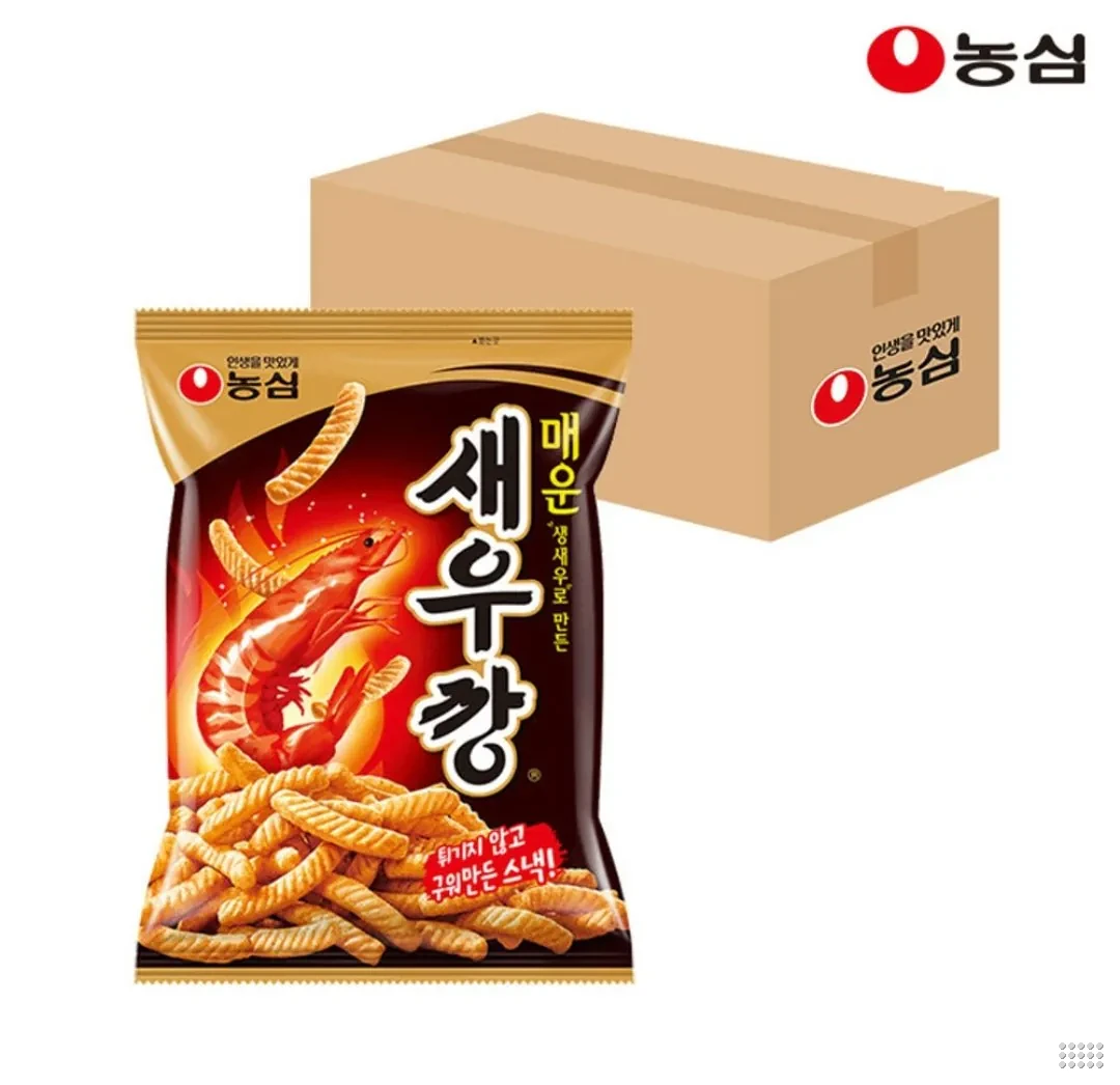 농심 매운새우깡 90g X 20개 네이버멤버십