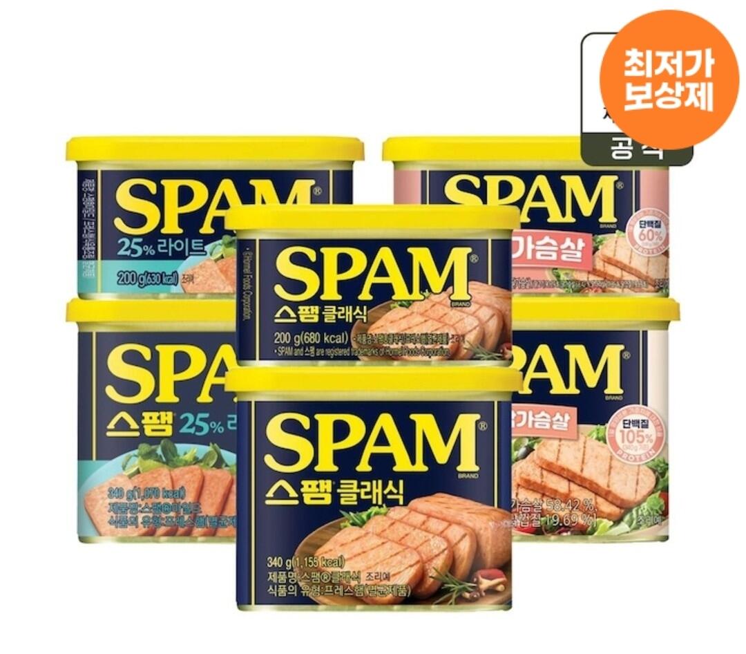 스팸 클래식 340g x10개