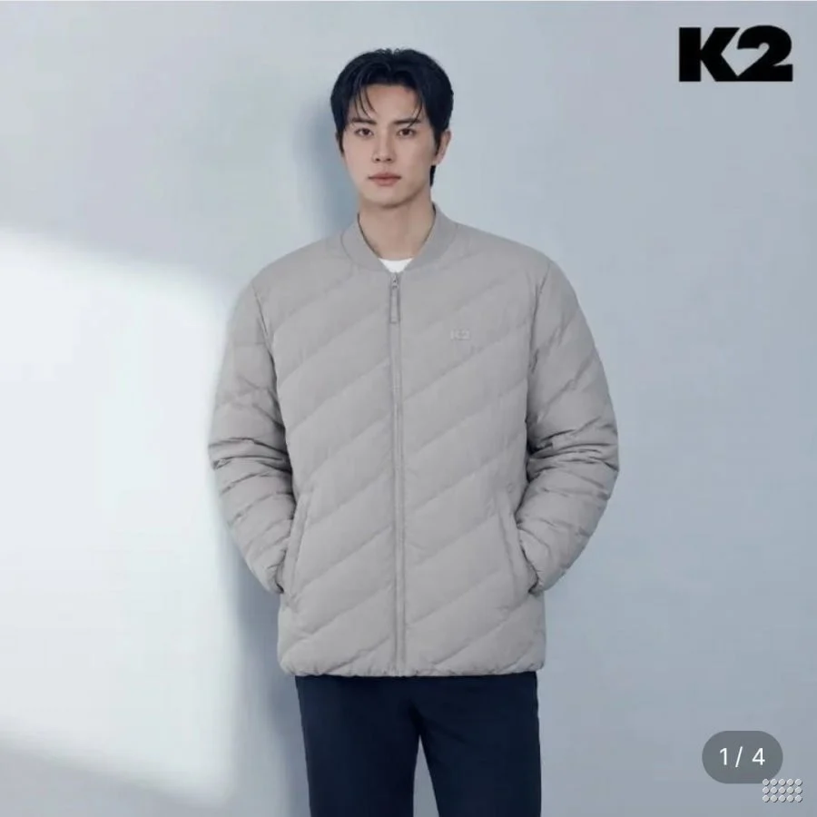 K2 남성 실크스타 MOVE 경량 구스 다운