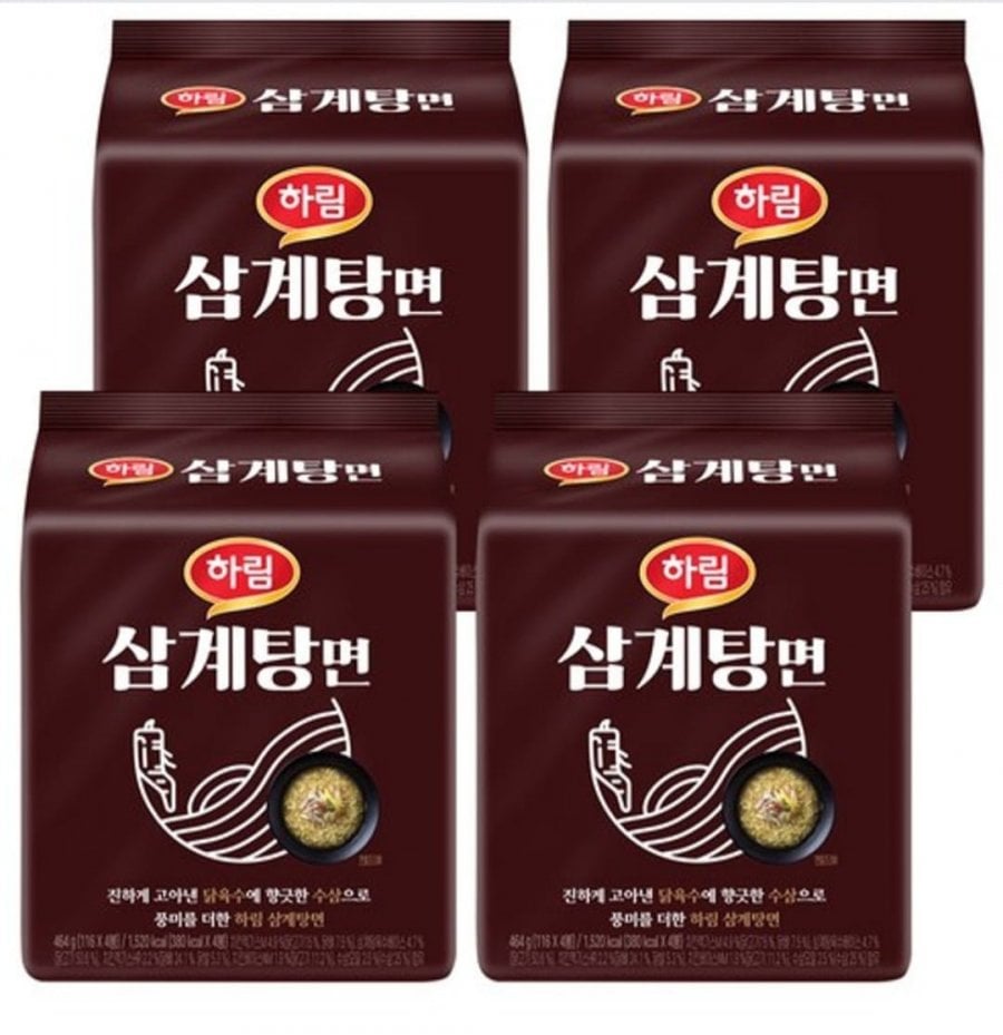 하림 삼계탕면 16개