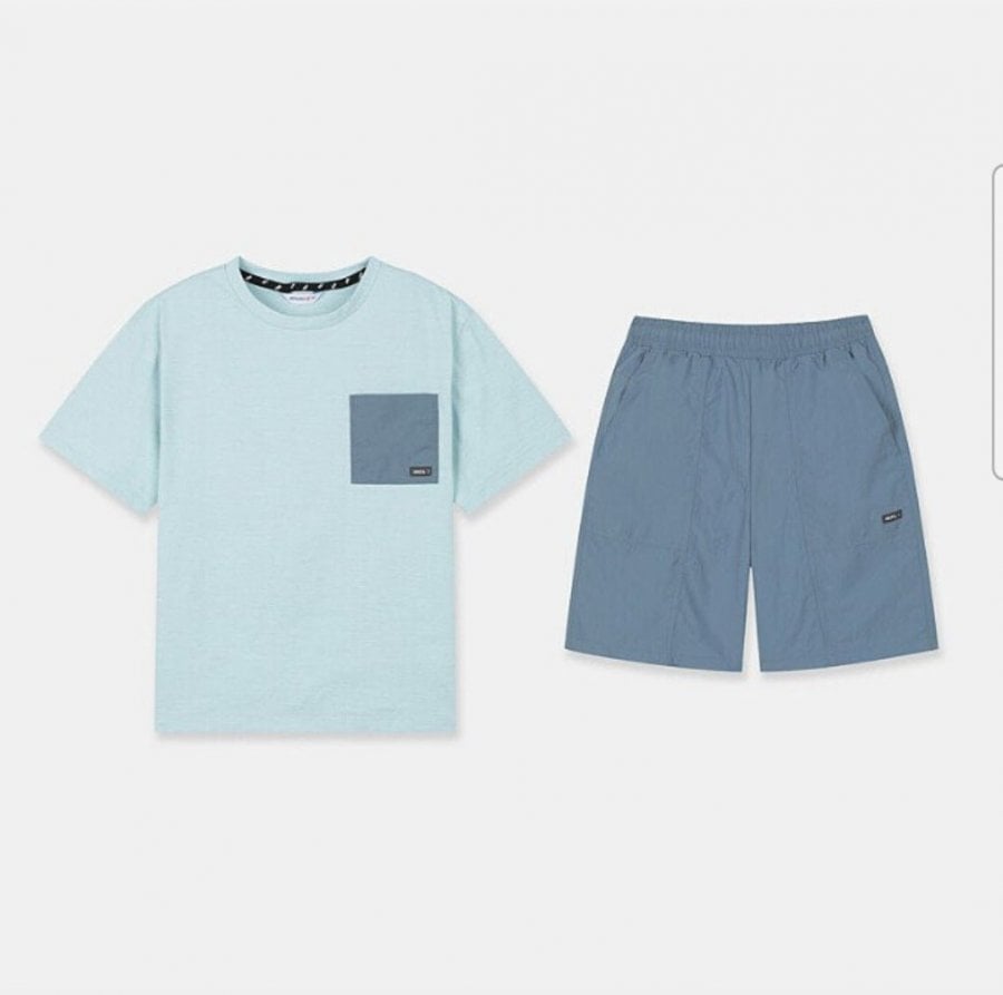 네파키즈 아이스크림 포켓반팔 상하세트