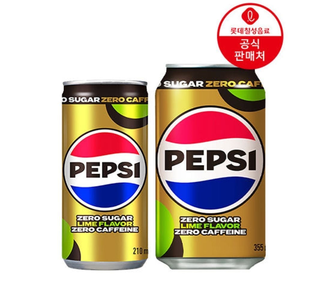 펩시제로슈거 라임향 제로카페인 355ml 24캔+210ml 30캔