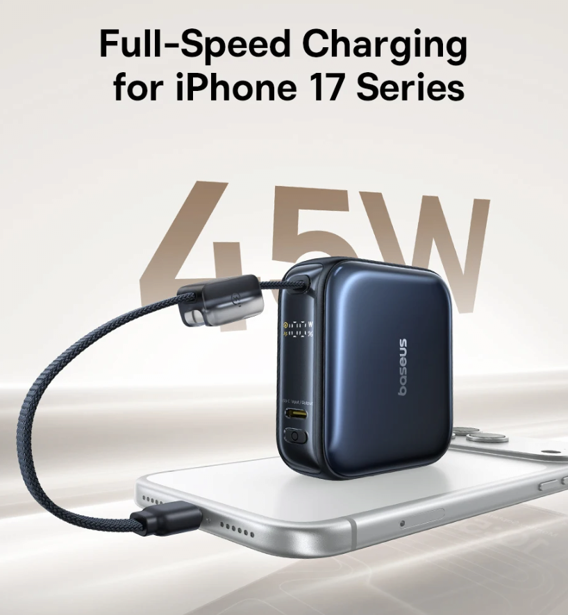 베이스어스 미니 파워뱅크 45W 10000mAh