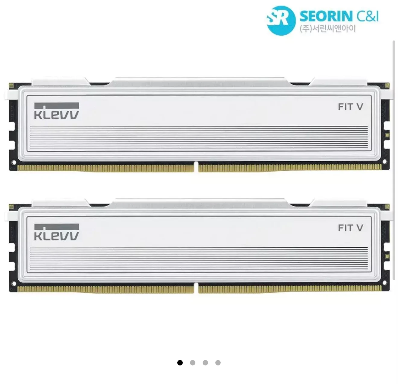 에센코어 클레브 DDR5-6000 CL30 FIT V 화이트 패키지 서린 (32GB(16Gx2))