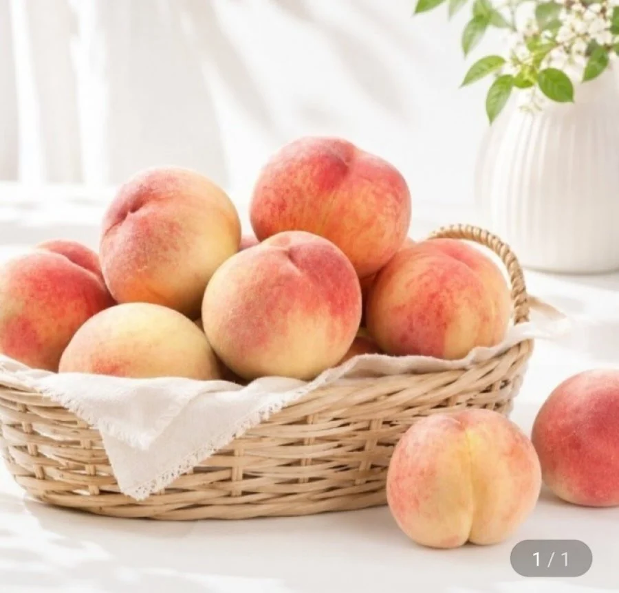 아삭 단단 복숭아 4kg