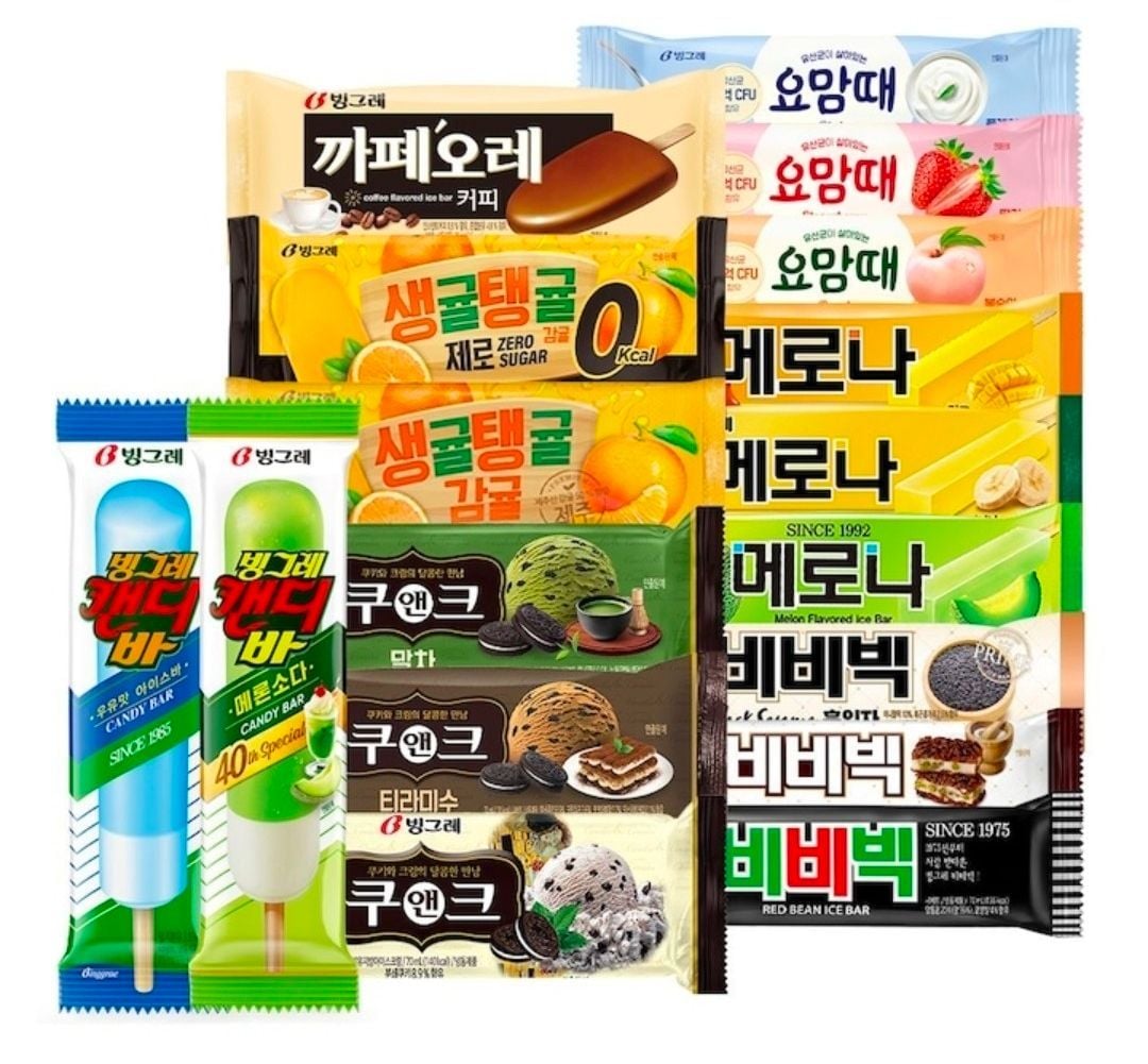 빙그레 바 아이스크림 20개 + 20개 골라담기