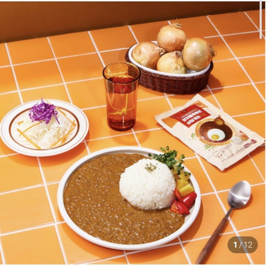 삼일카레 210g 5팩+플레인 난