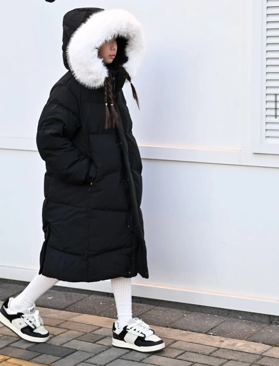 블랙야크키즈 헤비 롱다운