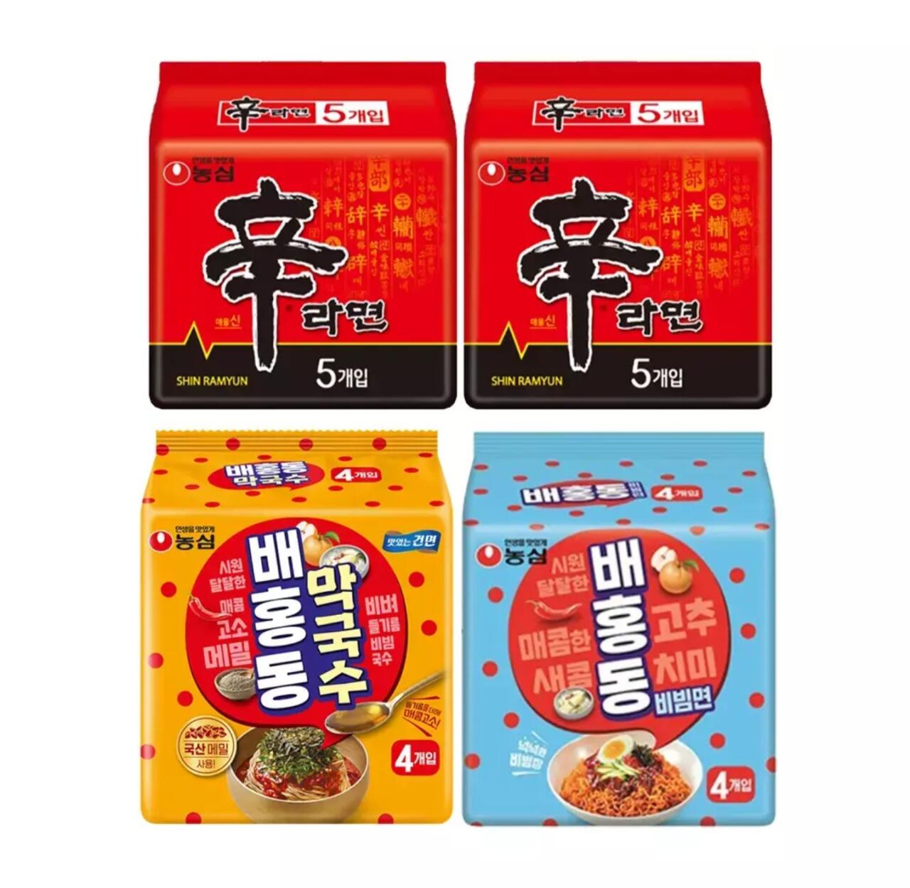 신신배막(신라면10,배홍동4,배홍동막국수4) (티멤+카카오페이/페이코)