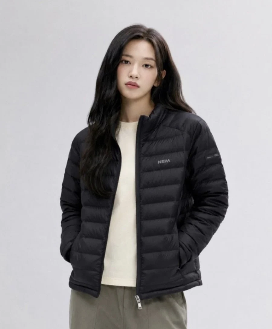 네파 신상 남여 스탠넥 경량다운