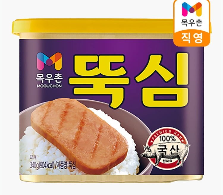 목우촌 뚝심 340g x 3개