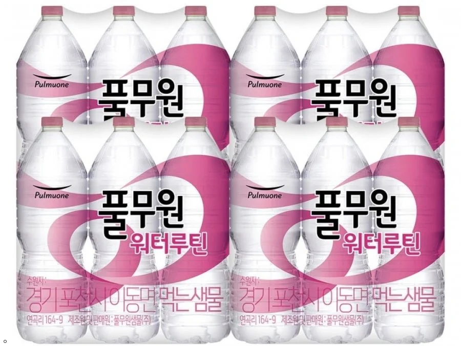 풀무원 워터루틴 생수 2L 24개