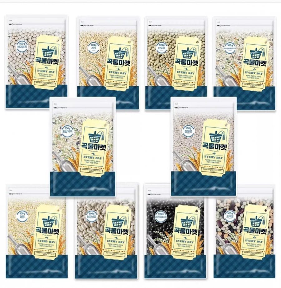 현미, 귀리, 혼합곡, 콩류 외 500g 10종 골라담기