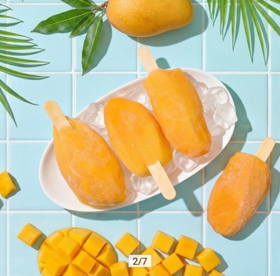 아이스 망고스틱 망고바 60g 20개