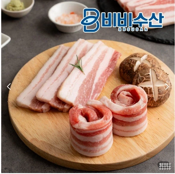 듀록 삼겹살 1kg 대패 구이용 냉동