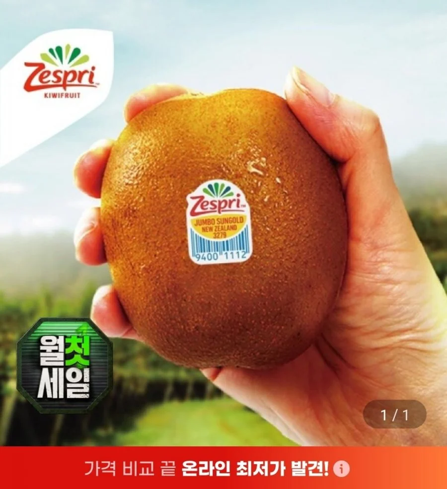 제스프리 골드키위 점보 3.2kg 외