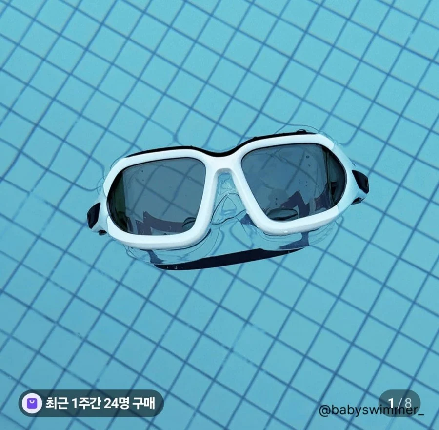 데카트론 나바지 액티브500 성인 와이드 뷰 수경