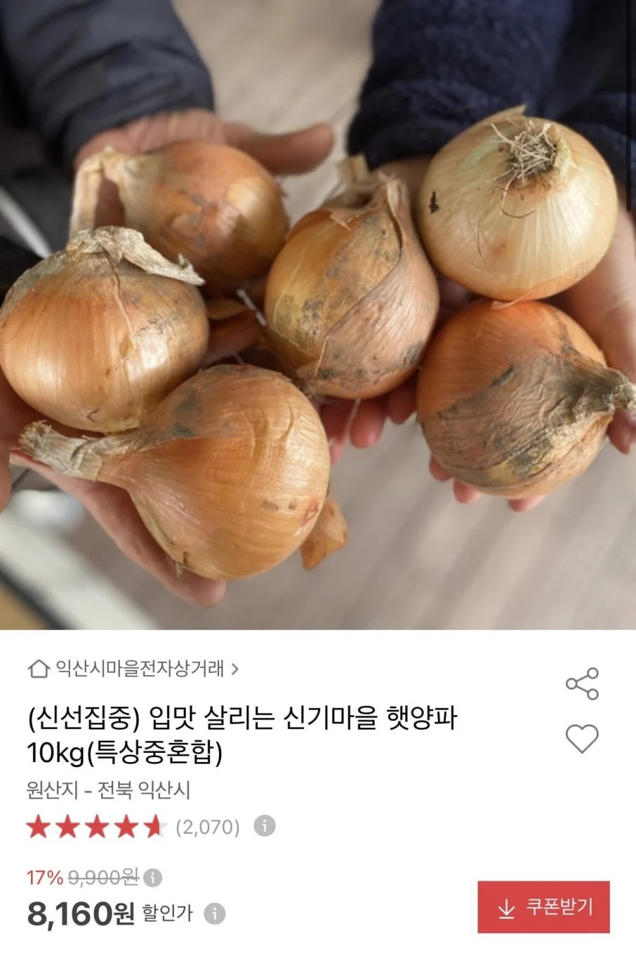 입맛 살리는 신기마을 햇양파 10kg(특상중혼합) 외 치킨스톡