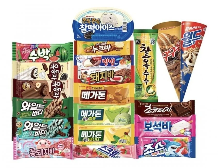 아이스크림바 50개