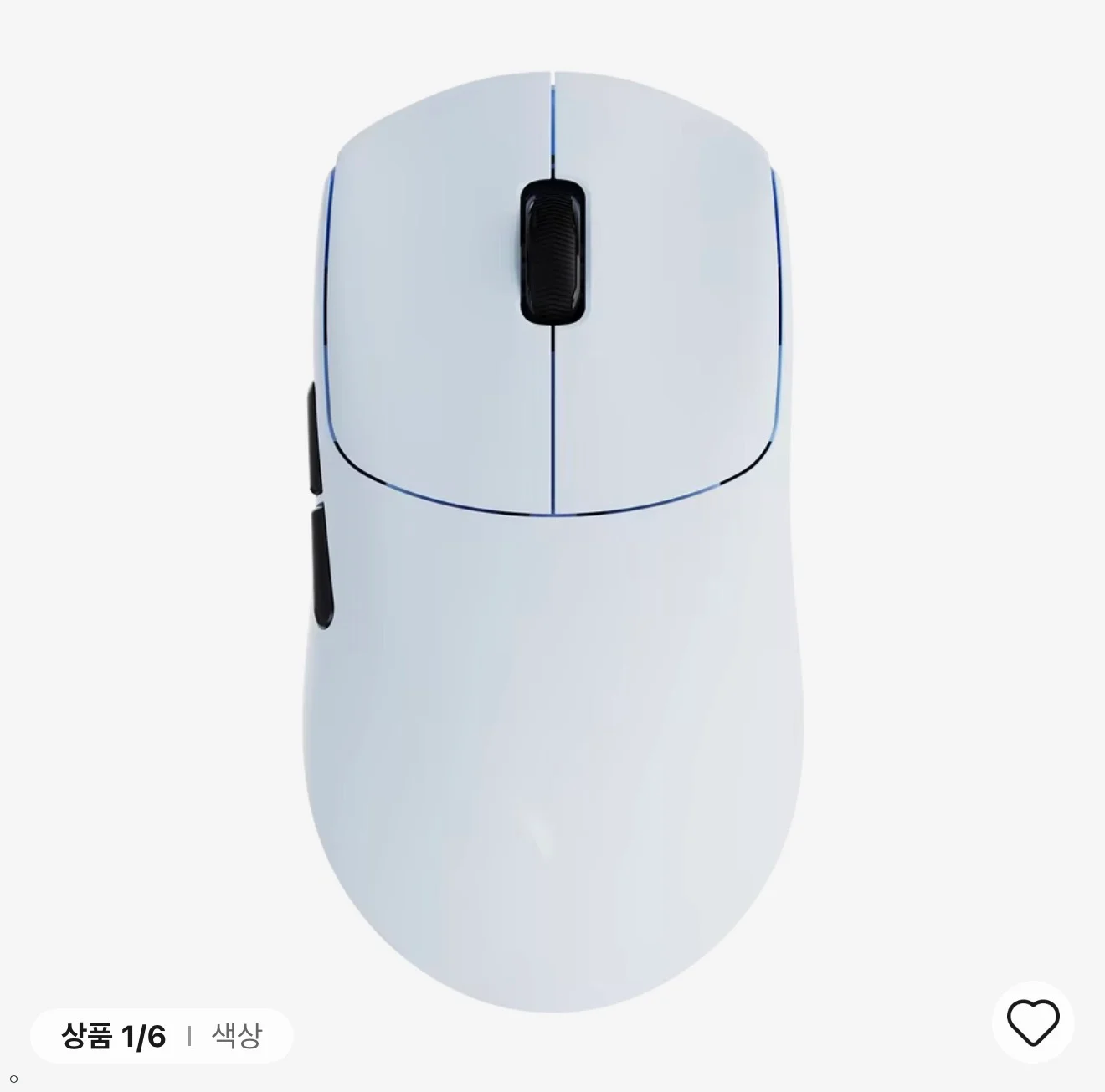 Rapoo VT0 AIR MAX 유무선 8k 게이밍 마우스 39g 블루