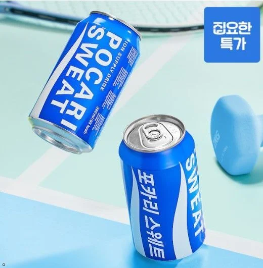 포카리스웨트 340ml CAN 24입 (토스쿠폰)