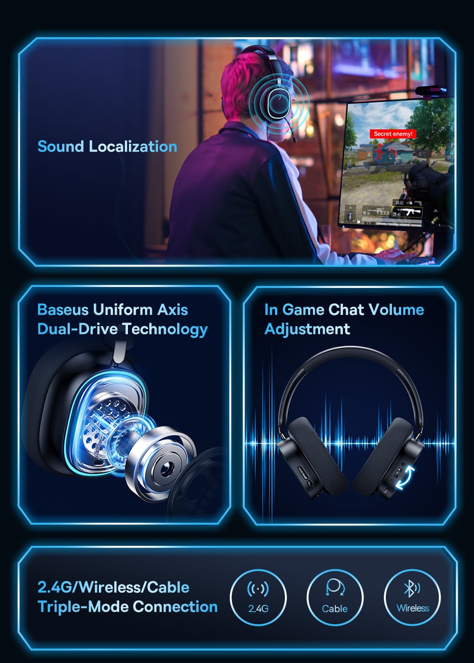 베이스어스 GH02 Gaming Headset