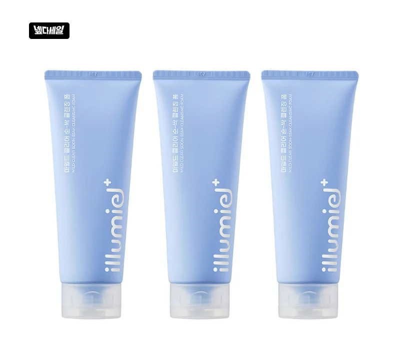 일루미엘 마일드 클리어 순싹 클렌징폼 150ml, 3개