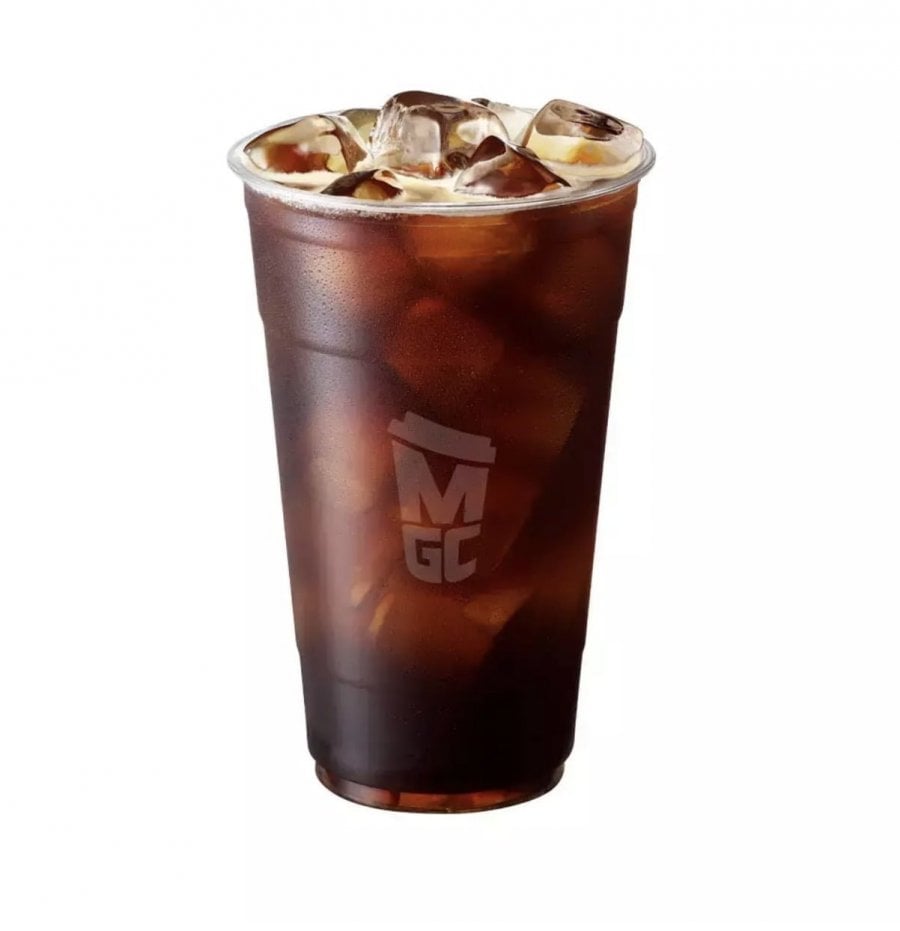 메가MGC커피 아이스아메리카노, 팥빙젤라또파르페