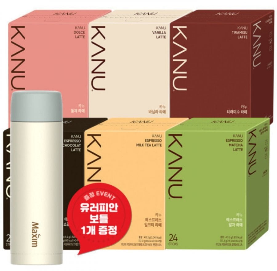 카누 라떼 24T 2개 골라담기 + 유러피안 텀블러