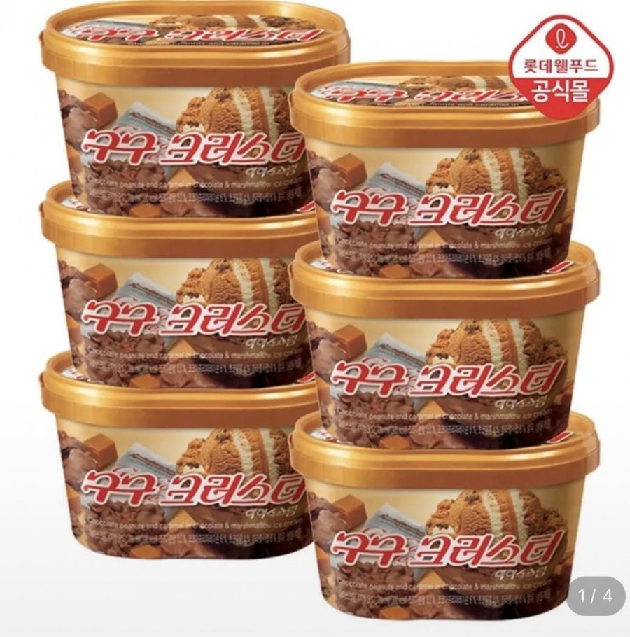 구구크러스터 롯데 구구 크러스터 660ml x 6개
