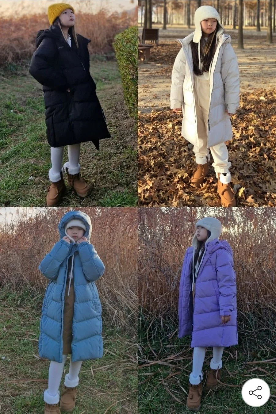 블랙야크키즈 코어 롱 덕다운자켓