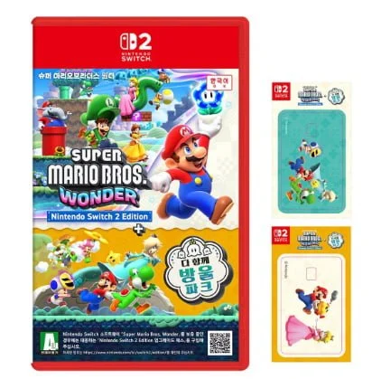 Switch2 슈퍼마리오브라더스원더+다 함께 방울 파크